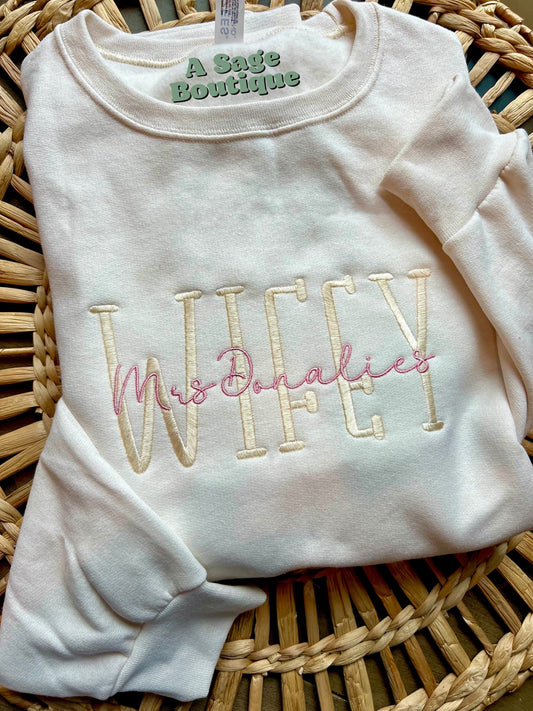 Wifey - Mrs - married - newlywed- wife - wife life - marriage - couple - relationship - girly - mom - mama - hubby - wedding - god - wifes