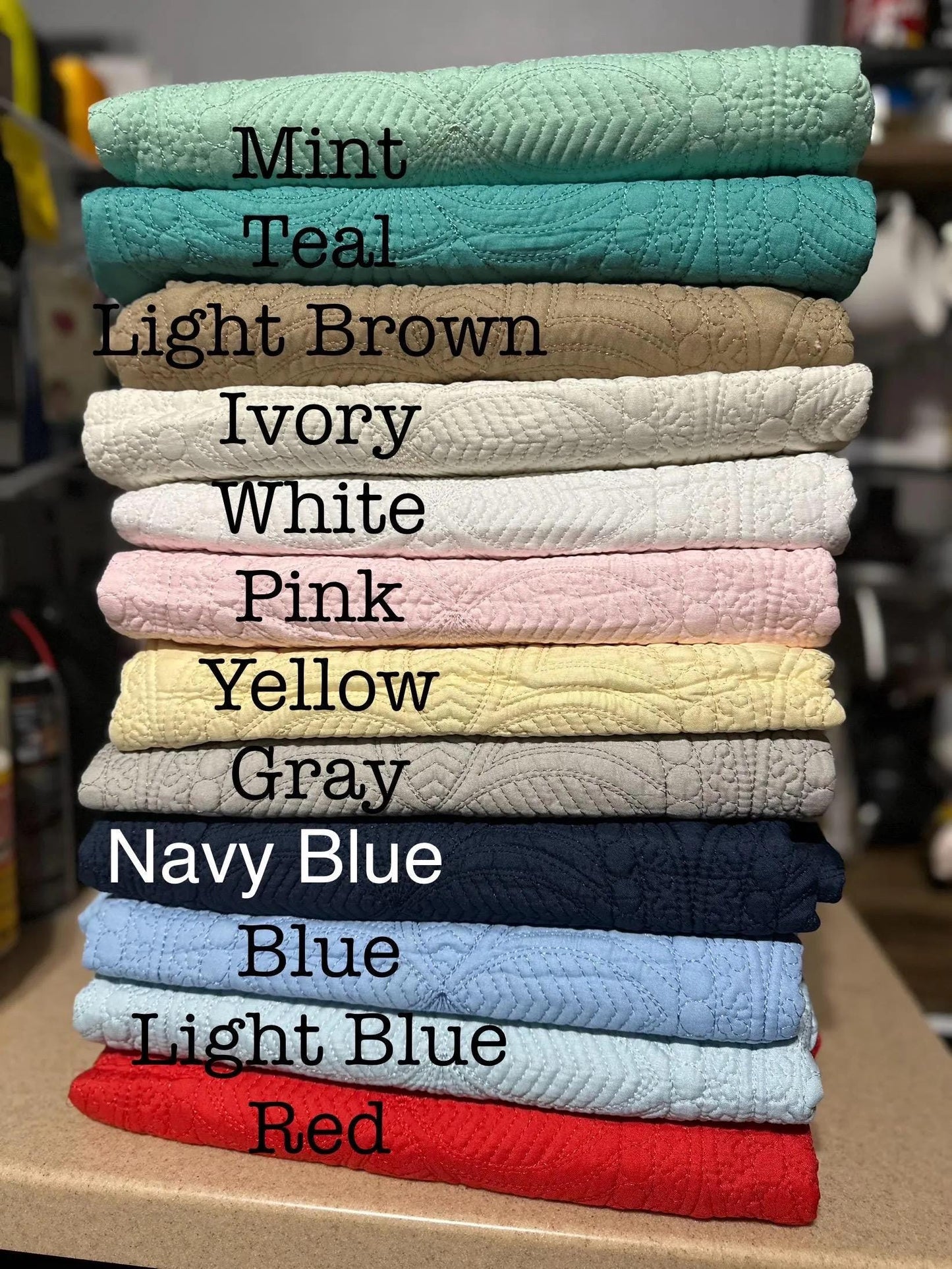Embroidered custom name heirloom quilt with custom monogram, personalized baby blanket, baby girl quilt, embroidered custom heirloom blanket