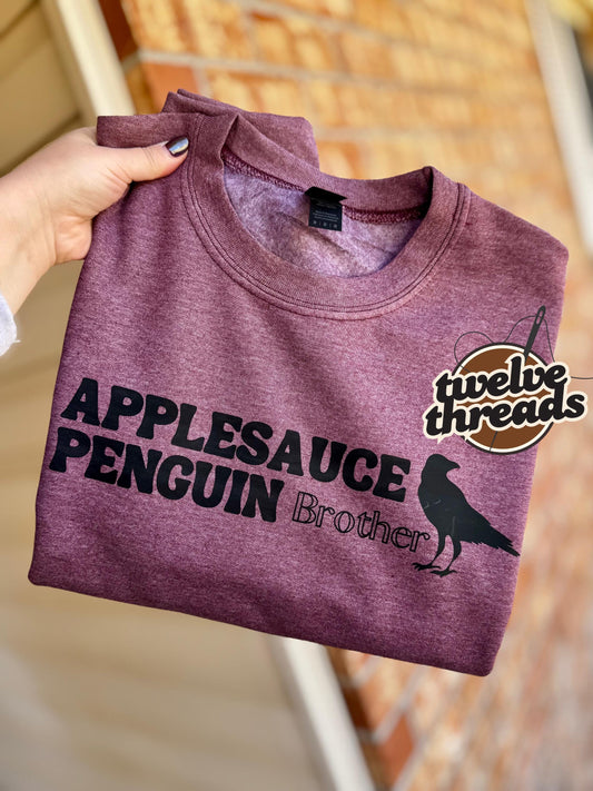 Applesauce Penguin, Brother - TVD - the vampire diaries- Damon Salvatore - Stefan Salvatore- Elena Gilbert - Bonnie Bennett - TVD series