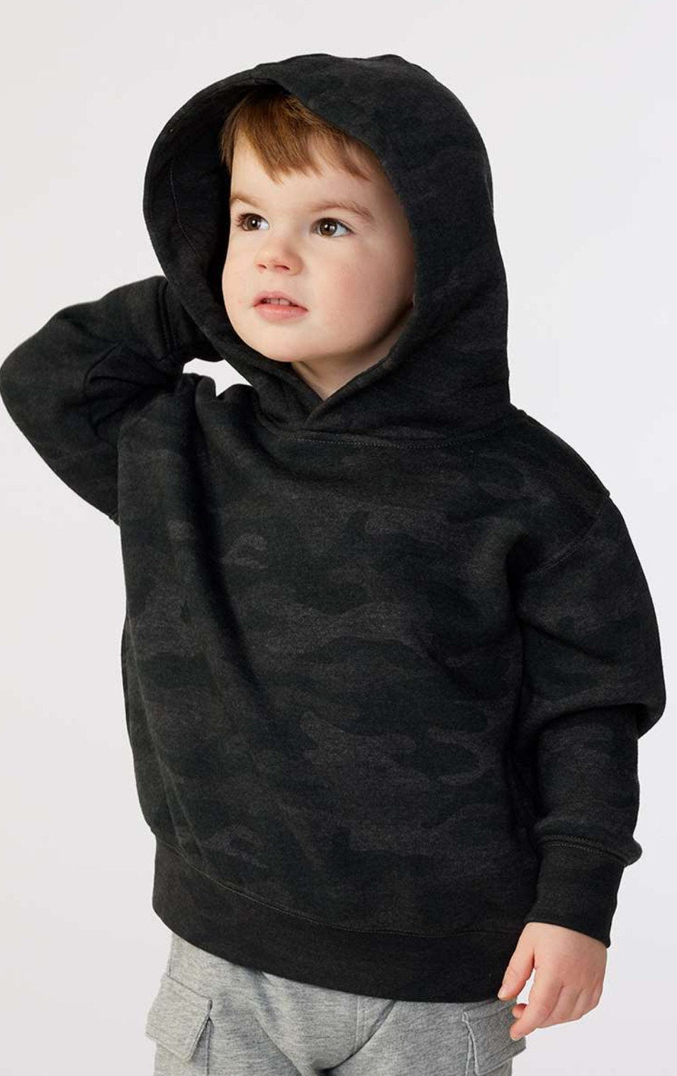 Embroidered double name hoodie / black leopard / vintage camo / embroidered kids hoodie / toddler hoodie / embroidery / custom name