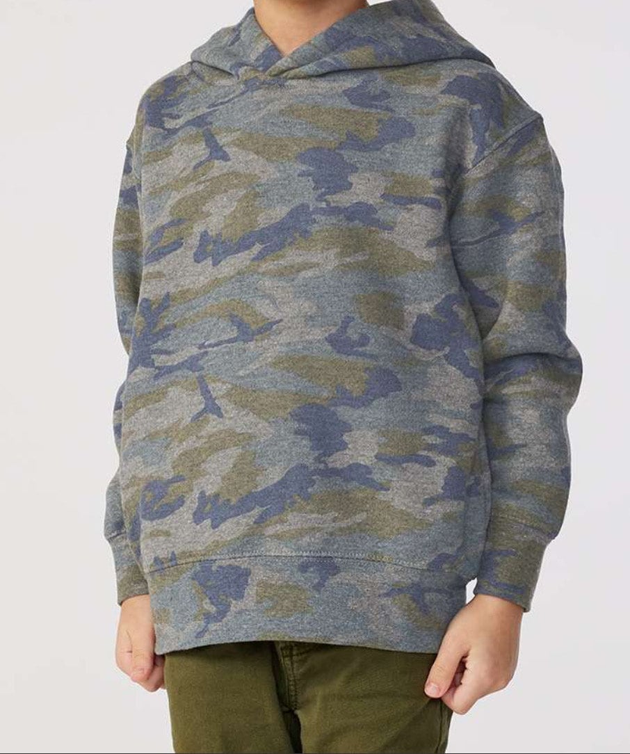 Embroidered double name hoodie / black leopard / vintage camo / embroidered kids hoodie / toddler hoodie / embroidery / custom name