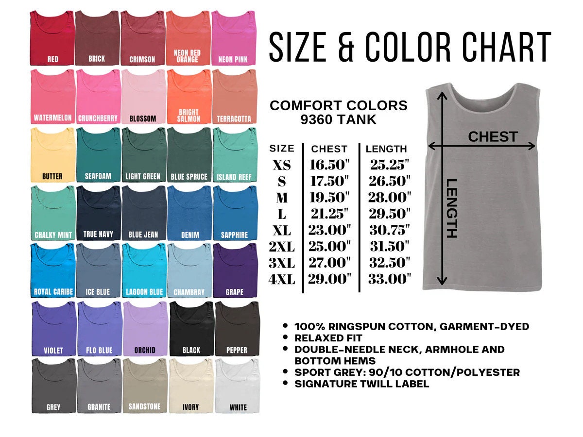 Monogram tank top - comfort colors tank top - unisex tank - monogram - embroidery - embroidered initials - custom t shirt - personalized tee