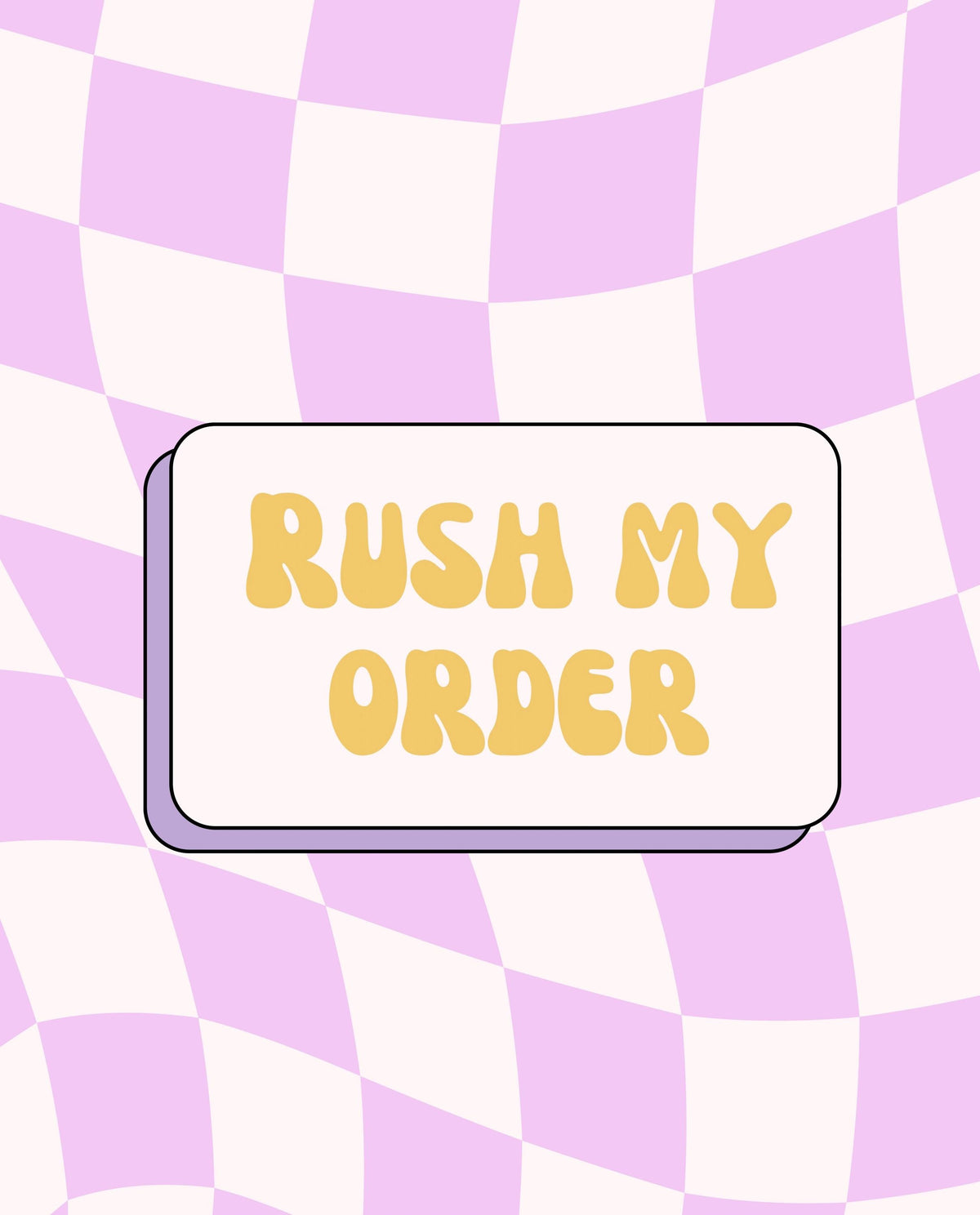 Rush my order fee, Twelve Threads rush fee