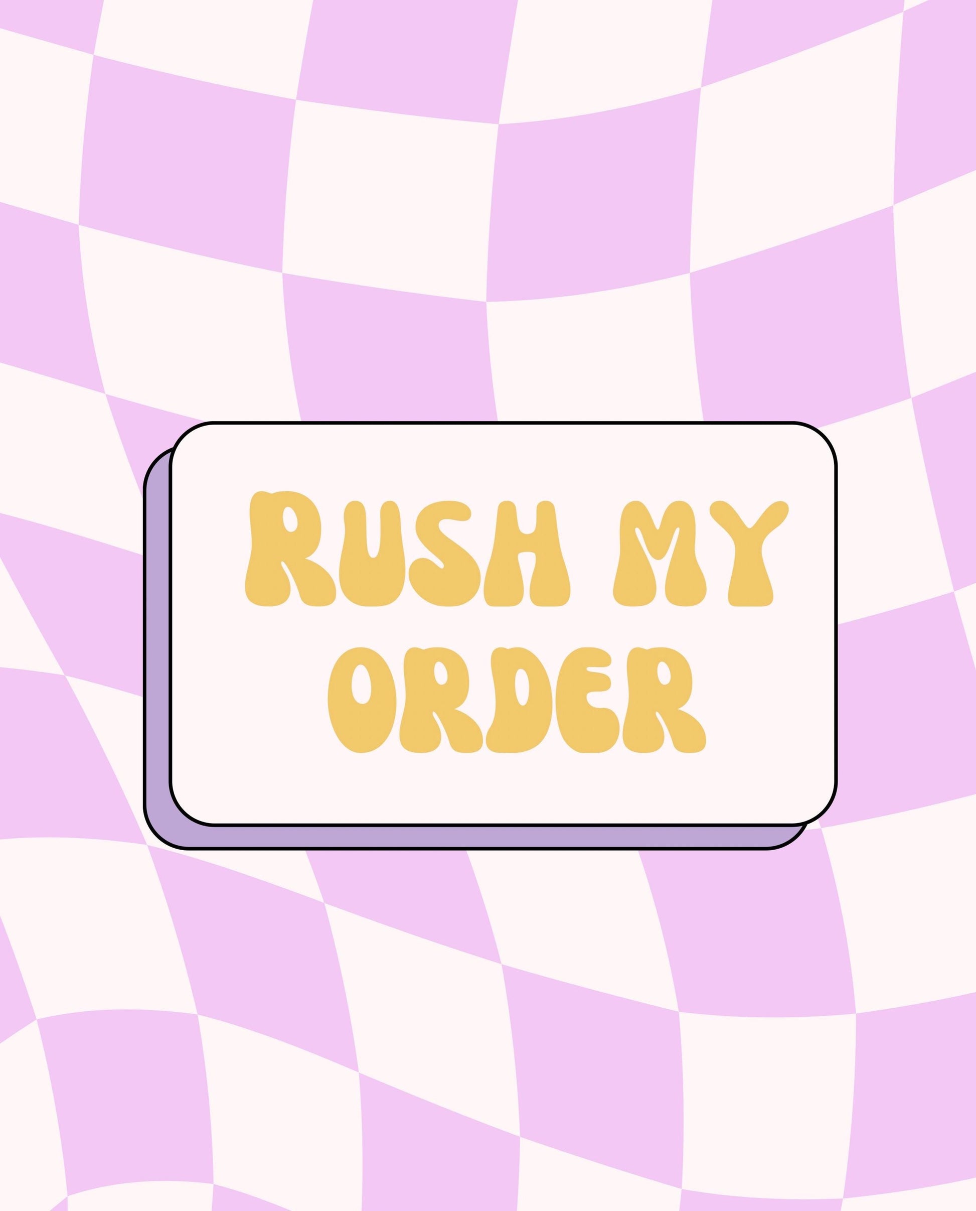 Rush my order fee, Twelve Threads rush fee