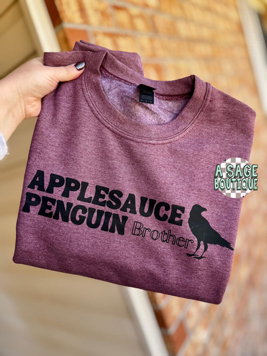 Applesauce Penguin, Brother - TVD - the vampire diaries- Damon Salvatore - Stefan Salvatore- Elena Gilbert - Bonnie Bennett - TVD series