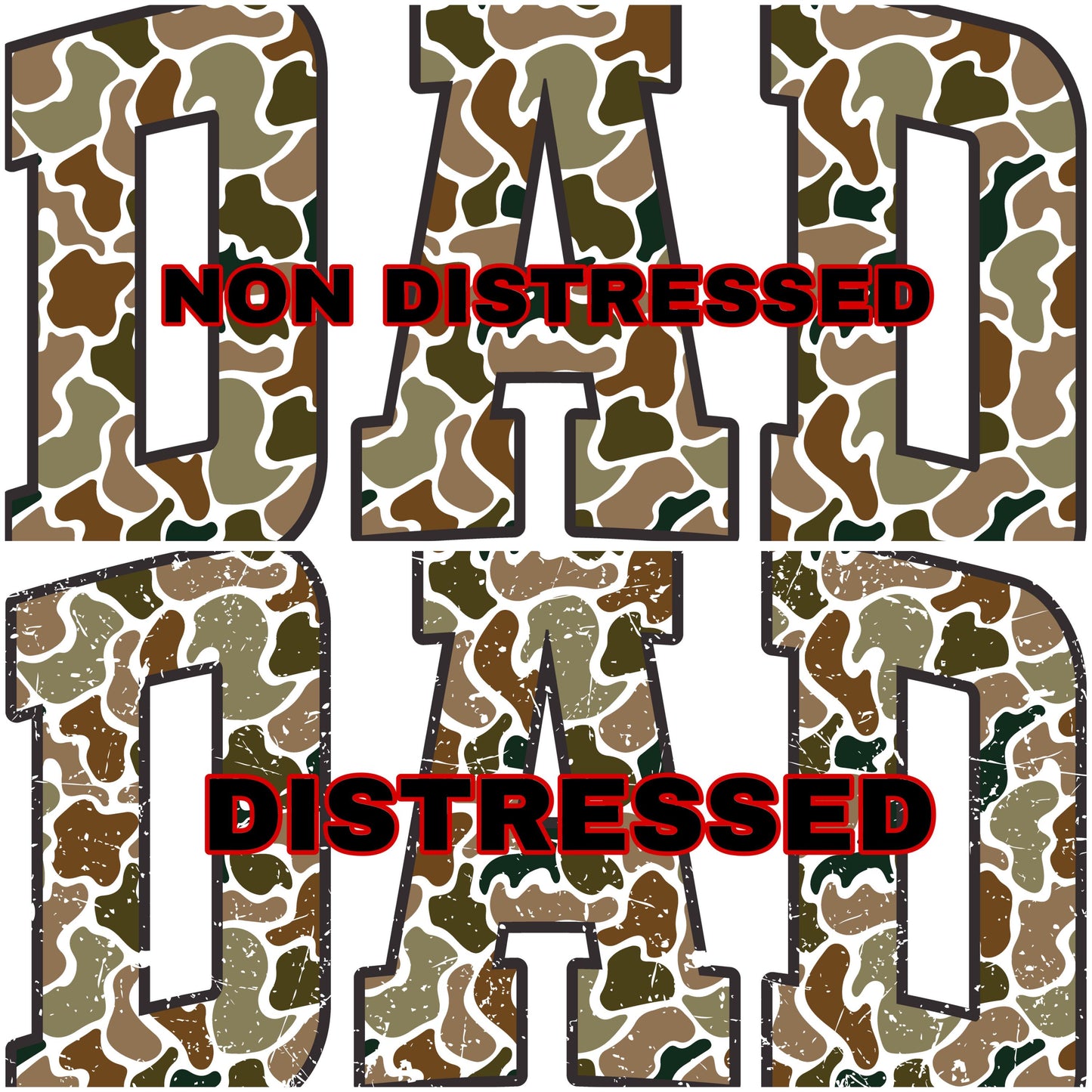 Camo dad t shirt, Father’s Day gift idea, camo dad dtf design, comfort colors tank top, Gildan sweatshirt, dad, dad tee, shirts