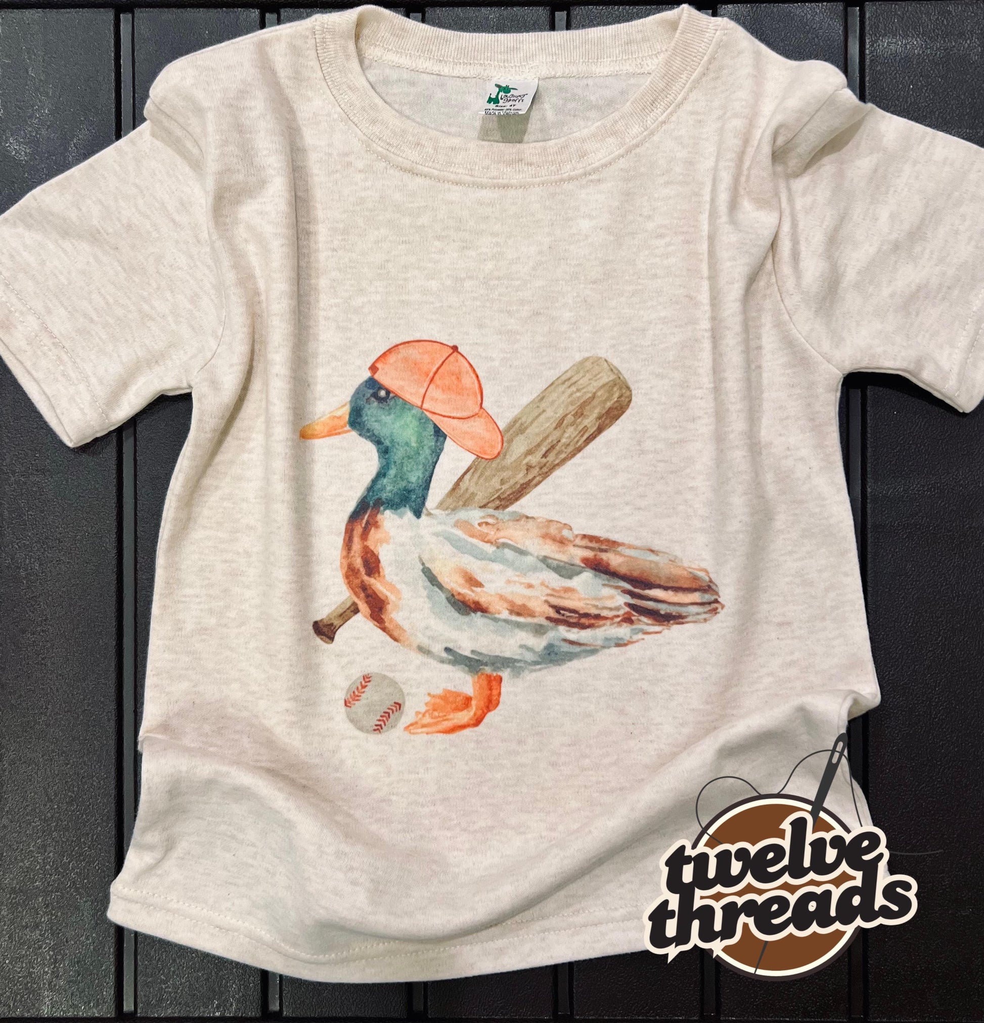 Baseball Mallard Duck - Baseball Cap - Baseball Bat - Kids Baseball - Baseball t shirt