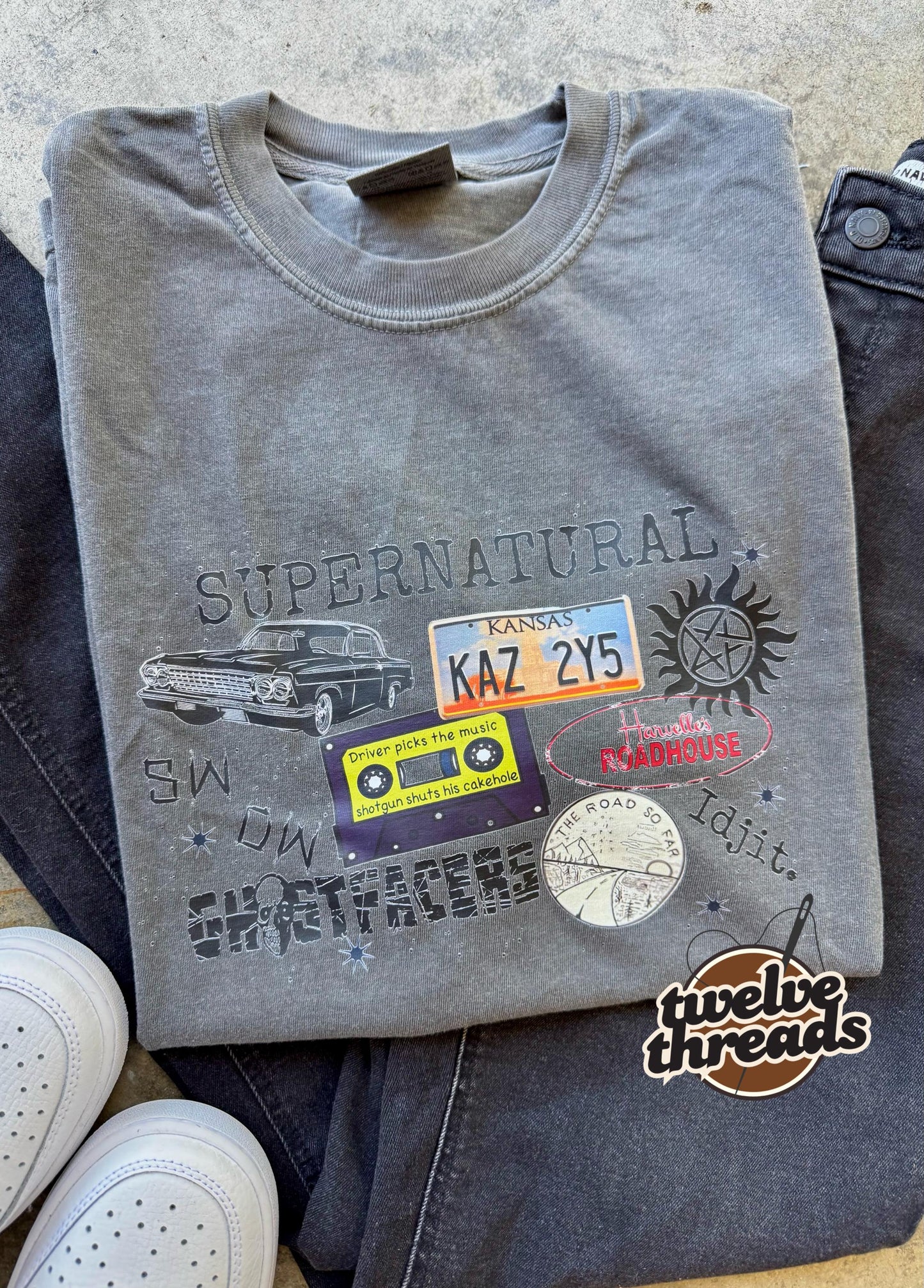 Supernatural - tv show - binge watch - tv series - Winchester brothers - sam and dean - ghost hunters - comfort colors