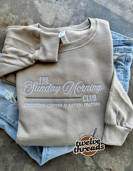 The Sunday morning club, drinking coffee and saying prayers, God’s day, Sunday, prayers, faith, Christian, God, Jesus, the lords day