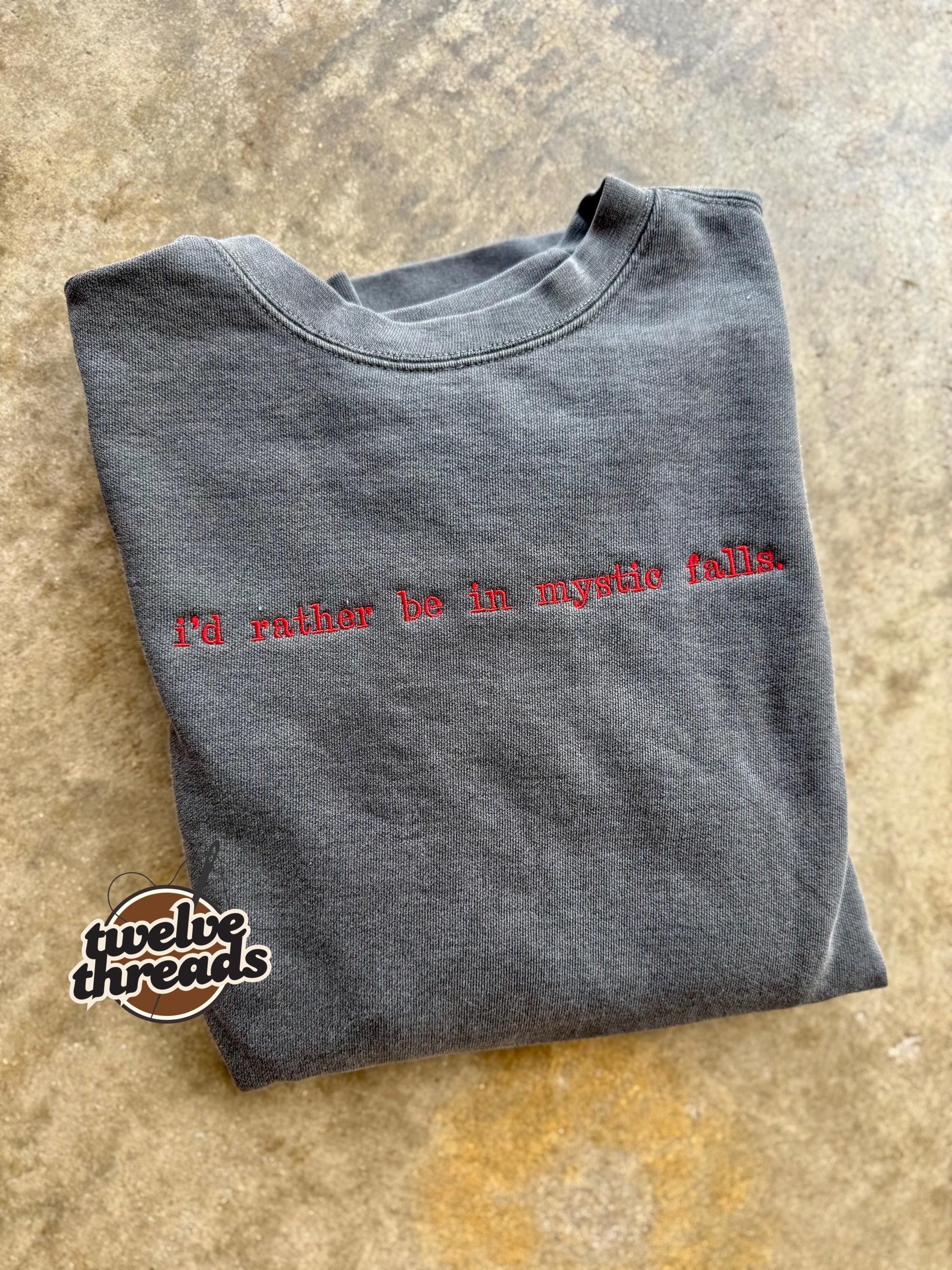 I’d rather be in mystic falls. TVD - the vampire diaries- Salvatore brothers - Damon - Stefan - Elena- the originals - legacies - Ian - Paul