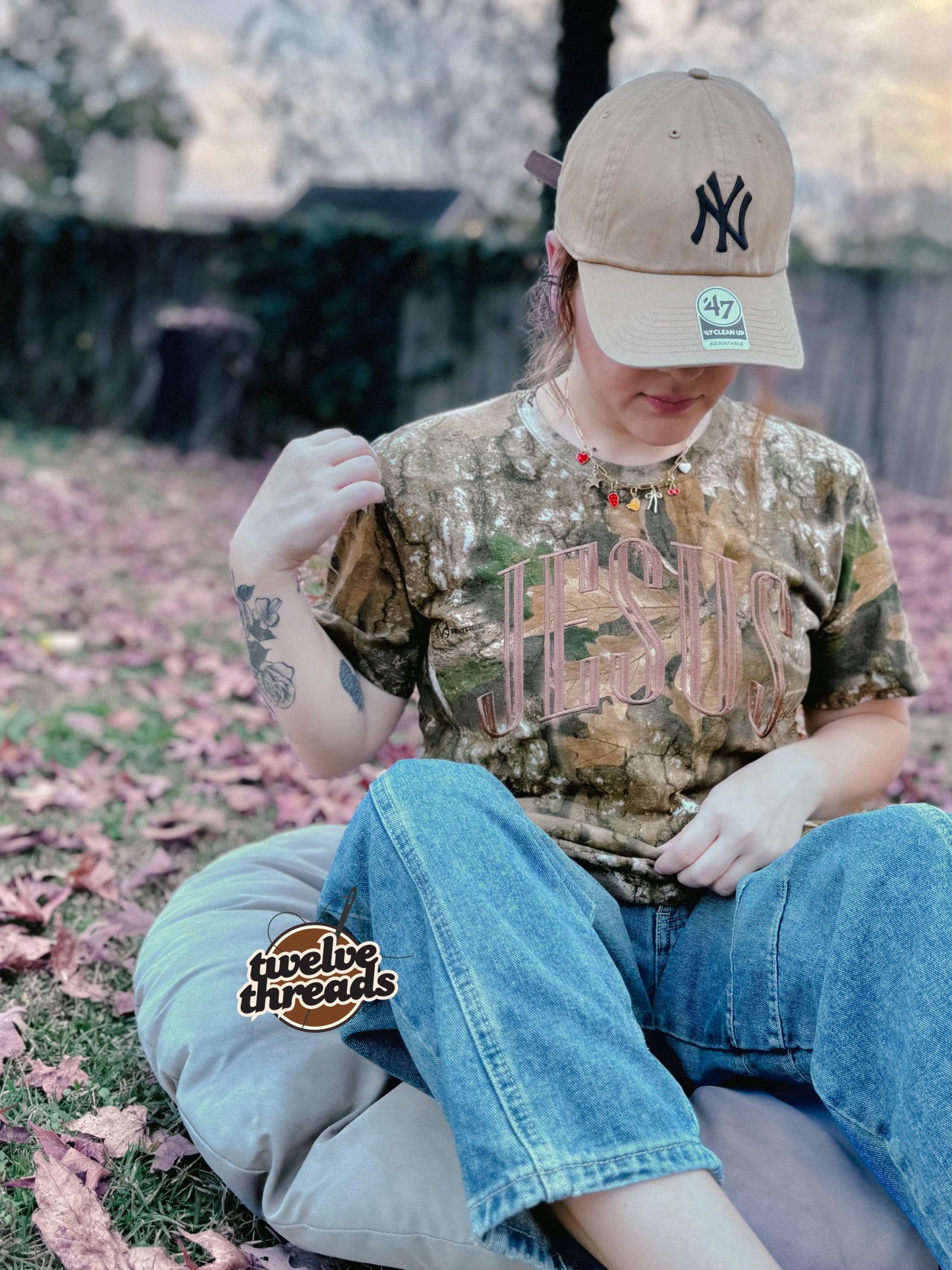 Embroidered camo custom name, t shirt or sweatshirt or hoodie, camo trending, array name, embroidery, camouflage embroidery, sweatshirt