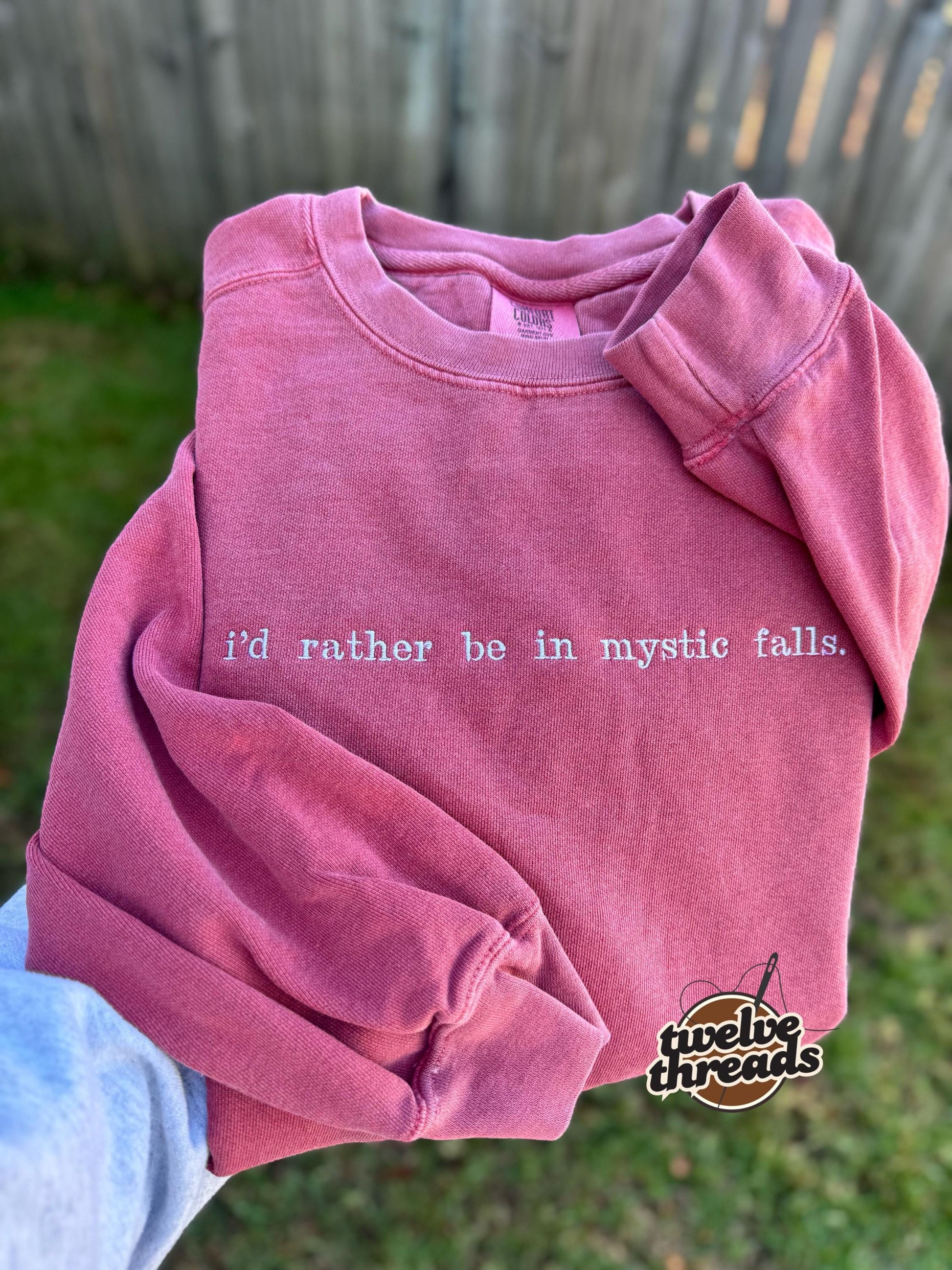 I’d rather be in mystic falls. TVD - the vampire diaries- Salvatore brothers - Damon - Stefan - Elena- the originals - legacies - Ian - Paul