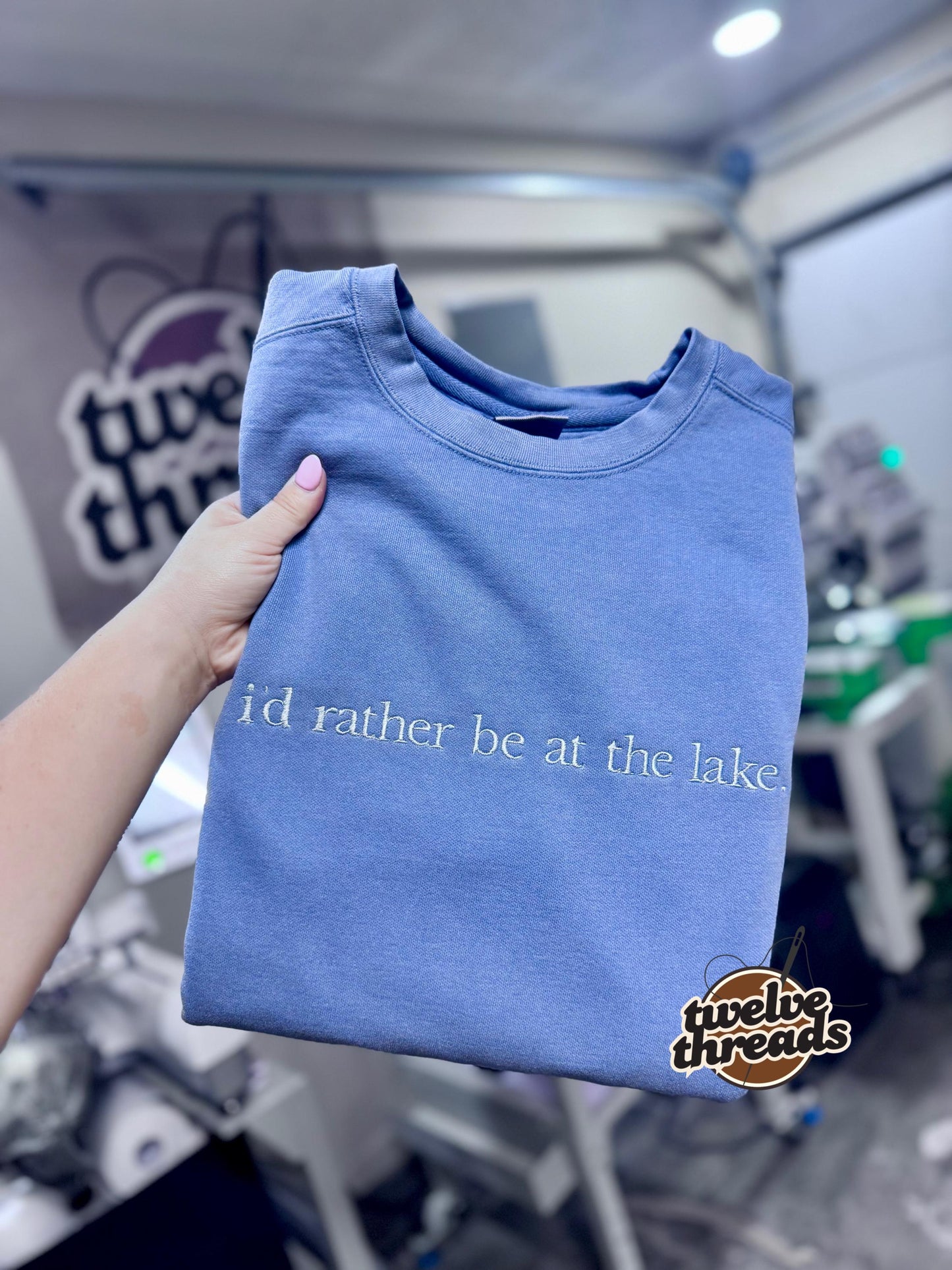 I’d rather be ___. - Sweatshirt - t shirt - embroidered -comfort colors - Gildan - cozy - not going - funny shirt - antisocial -anywhere