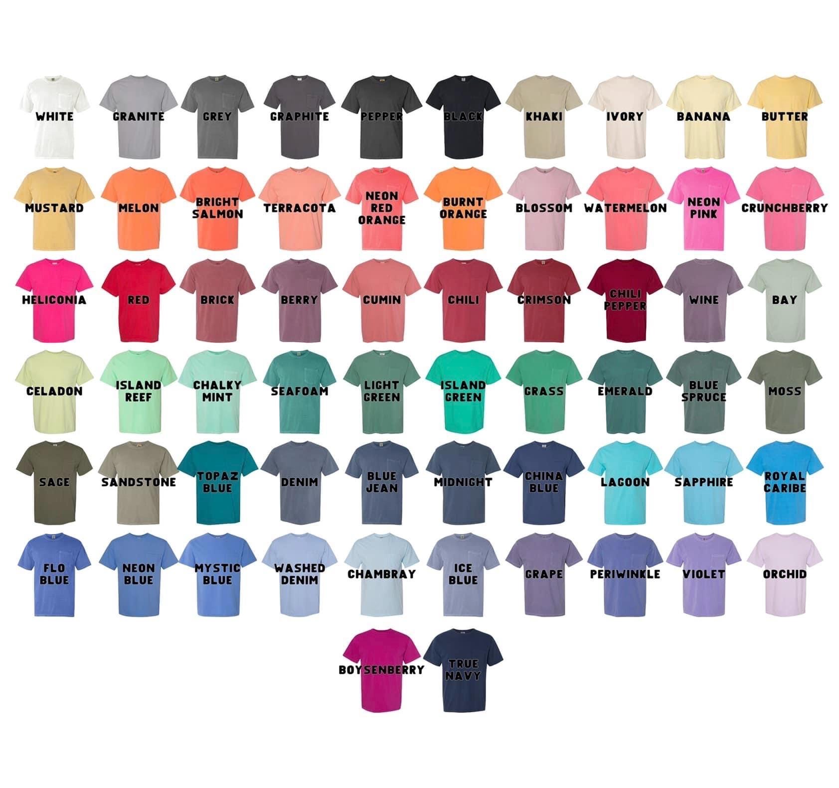 Embroidered be a good human, colorful thread options on comfort colors t shirt, unisex fit crewneck, inspirational embroidery, custom tshirt