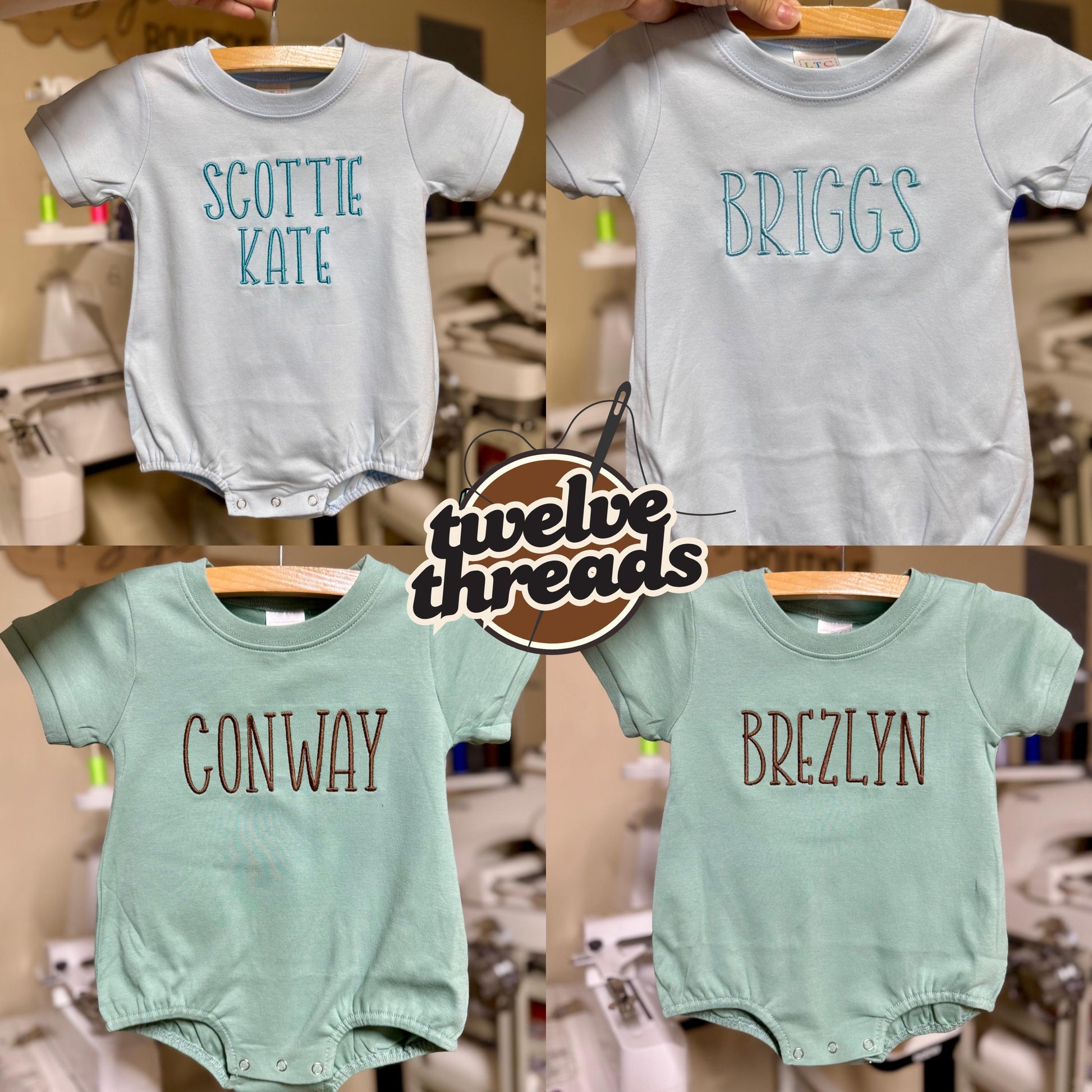 Personalized Bubble Romper - custom name - baby romper - personalized name - kids bubble - bubble romper - embroidered romper - embroidery