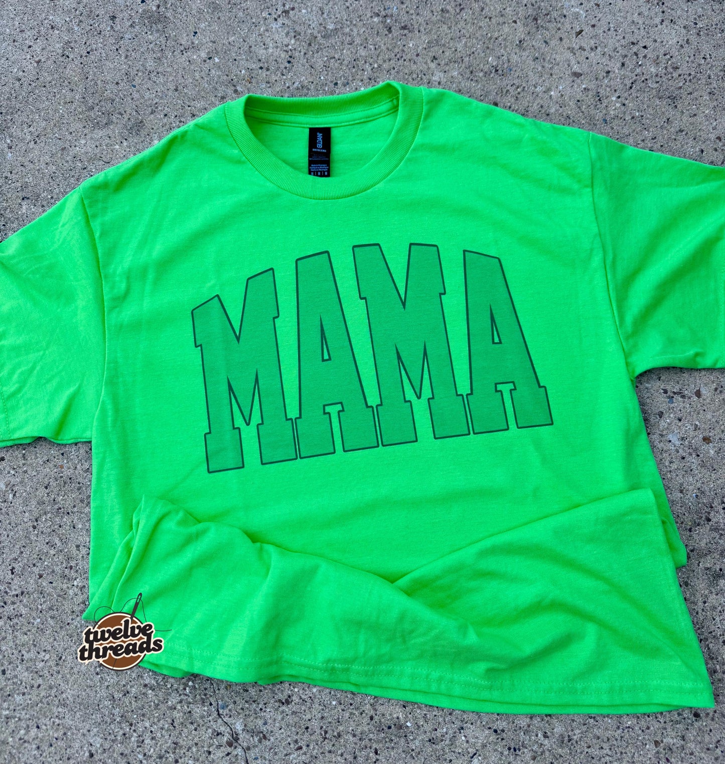 Varsity mama t shirt, sublimation on Gildan dry blend tee, unisex fit t shirt, mama, name custom t shirt, Gildan